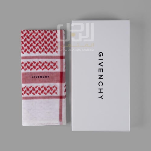 شماغ جيفنشي احمر الرسمي