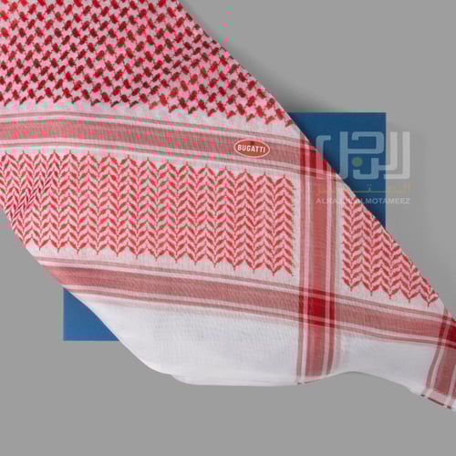 شماغ احمر BUGATTI الايطالي كلاسيك~