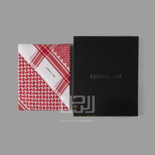 شماغ شيروتي مودرن احمر CNR