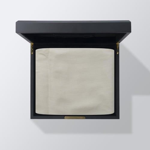 شال كشميري من فالور سوبر ترما سادة فاتح