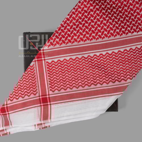 شماغ البسام بريز فاشن احمر FASHION