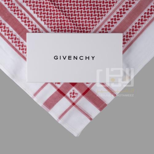 شماغ جيفنشي احمر الرسمي