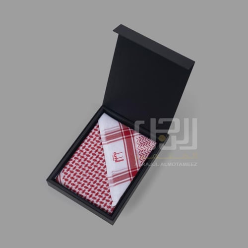 شماغ دانهيل احمر كلاسيك سويسري