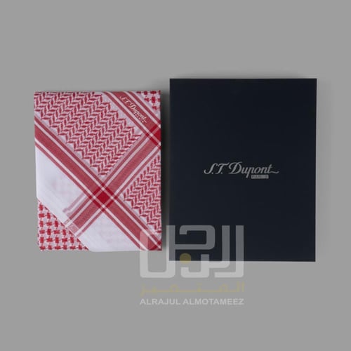 شماغ S.T.Dupont أحمر 2026 كلاسيك