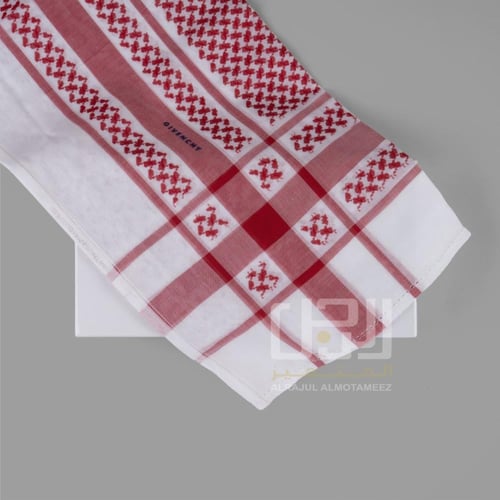 شماغ جيفنشي احمر الرسمي