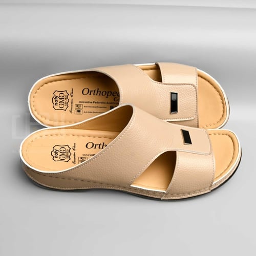 حذاء رجالي طبي بيج