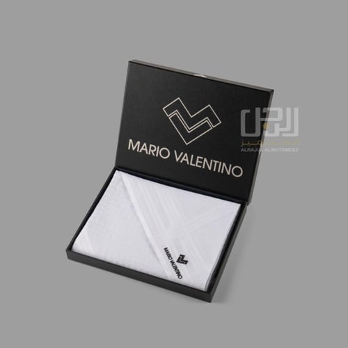 شماغ ماريو فالنتينو أبيض OMMVW 2026