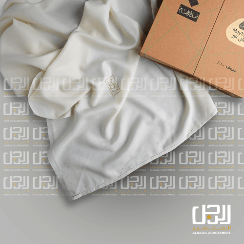 شال البسام ماي فير سادة شتوي!