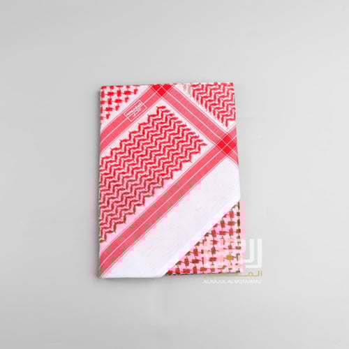 شماغ بروجيه رجالي احمر لون خاص بيكاس 2025