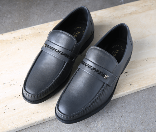 جزمة فلورا الايطالية للرجال رصاصي