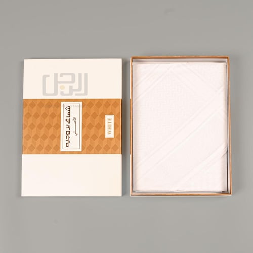 شماغ بروجيه ابيض 2025