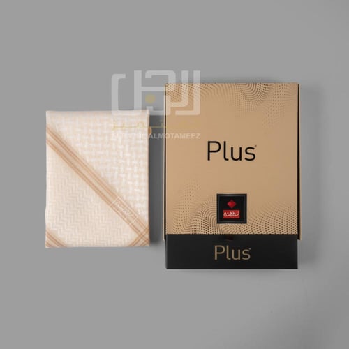 شماغ البسام بلس الذهبي