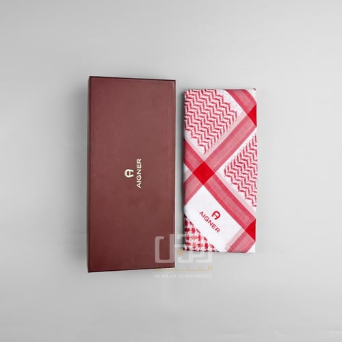 شماغ اغنر الاحمر AIGNER