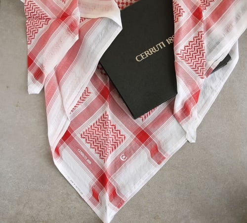 شماغ شيروتي احمر سويسري شلش