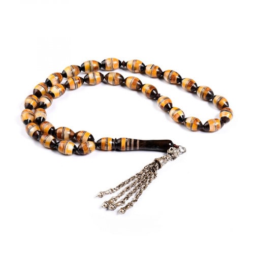 مسبحة كوك خشب كهرمان