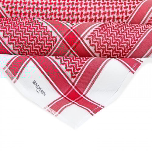 شماغ BALMAIN كلاسيك أحمر دم الغزال 2023 BLR