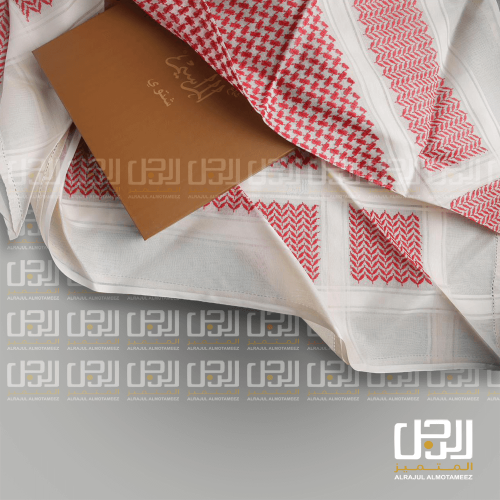 شماغ المراسيم احمر بيج كلاسيكي!