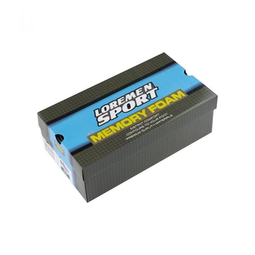 جزمة لورمان رجالي رمادي وأسود