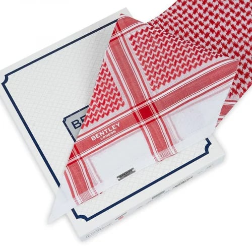 شماغ بنتلي أحمر B9