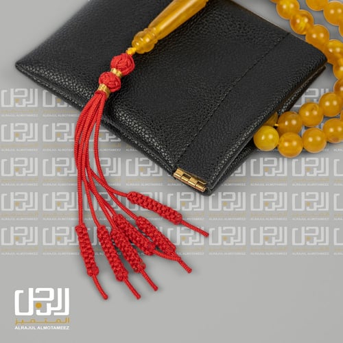 مسبحة بكلايت بلجيكي باللون الاصفر من فالور