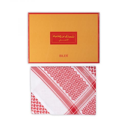 شماغ بروجيه احمر كلاسيك Biler