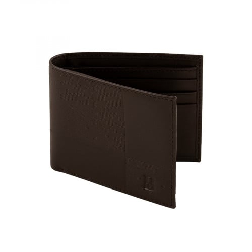 محفظة بوزكادا رجالية جلد بني