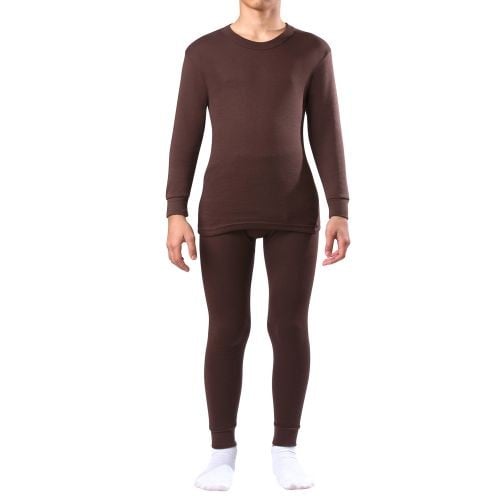 بيجامة الأصيل شتوي فرو ولادي بني