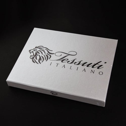 شماغ تيسوتي احمر سيلفر STSR9