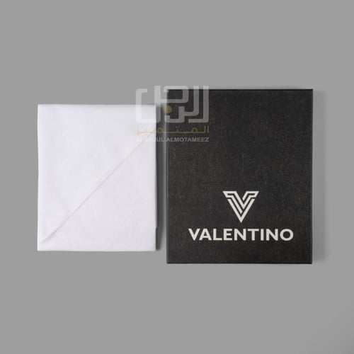 غترة فالنتينو ابيض