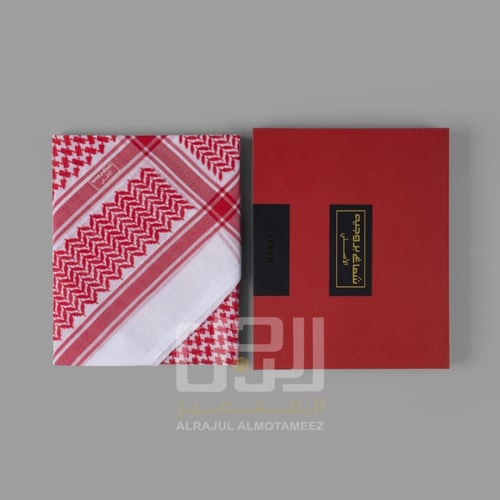 شماغ بروجيه فيفر احمر اولادي