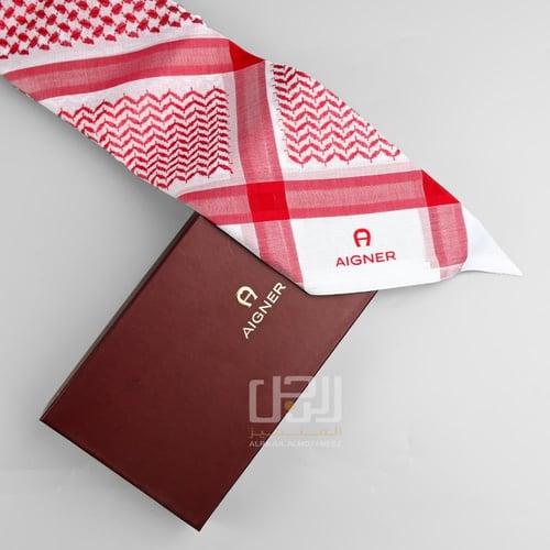 شماغ اغنر الاحمر AIGNER