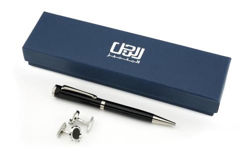 طقم قلم وكبك