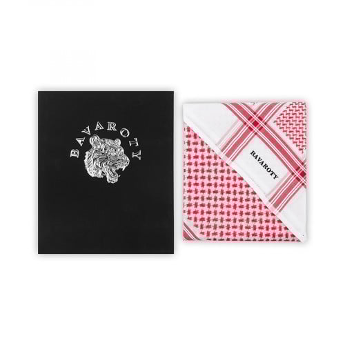 شماغ بافاروتي احمر SYOR1