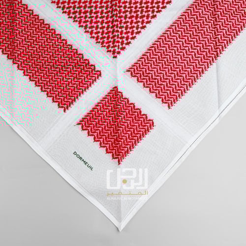 شماغ DORMEUIL الاحمر المميز الايطالي