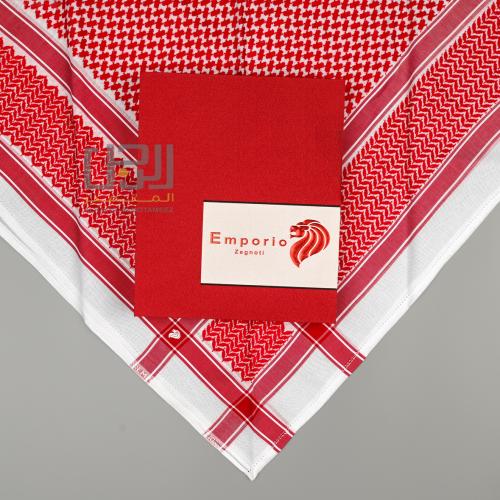 شماغ EMPORIO ZEGNOTI احمر R1