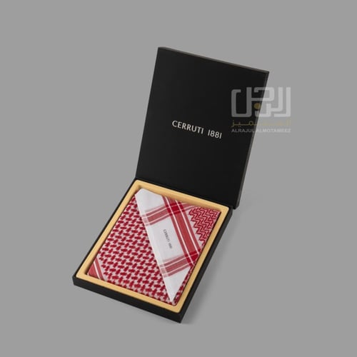 شماغ شيروتي مودرن احمر CNR