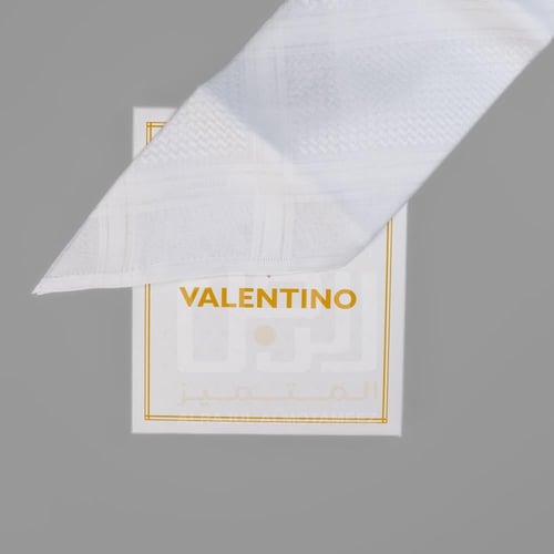 شماغ فالنتينو ابيض V-24*