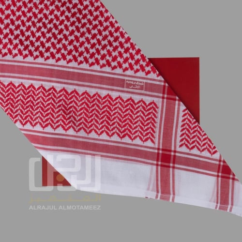 شماغ بروجيه فيفر احمر اولادي