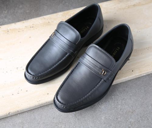 جزمة فلورا الايطالية للرجال رصاصي