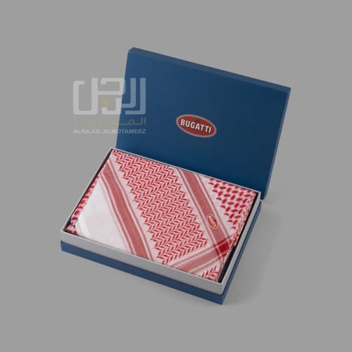 شماغ احمر BUGATTI الايطالي كلاسيك~