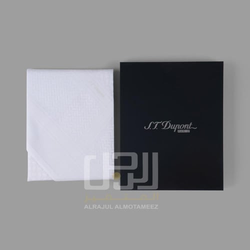 شماغ S.T.Dupont أبيض 2026 كلاسيك