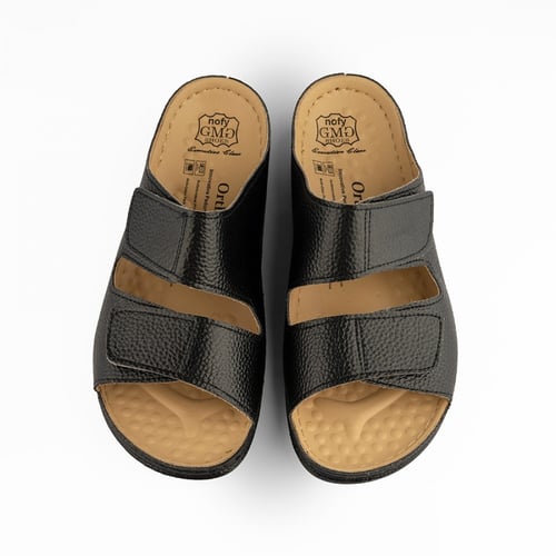 حذاء رجالي طبي أسود