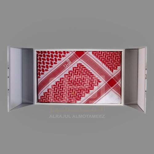 شماغ المراسيم احمر رسمي