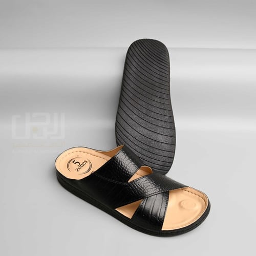 حذاء رجالي طبي أسود