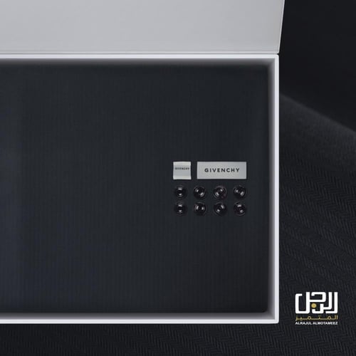 قماش جيفنشي شتوي كحلي داكن