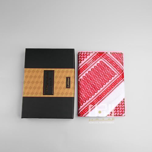 شماغ بروجيه رجالي احمر لون خاص سيجنتشر 2