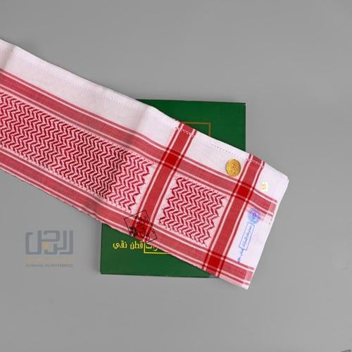 شماغ ملكي احمر غامق الاصلي