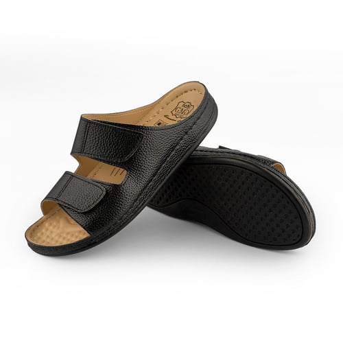 حذاء رجالي طبي أسود