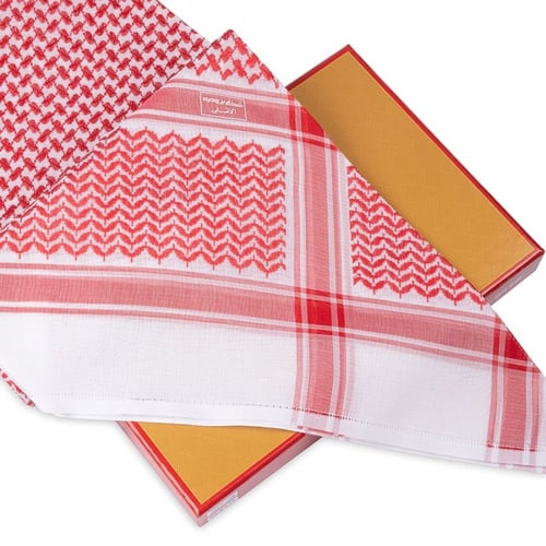 شماغ بروجيه احمر كلاسيك Biler