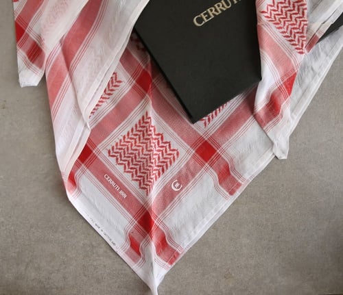 شماغ شيروتي احمر سويسري شلش